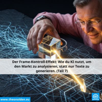 Der Frame-Kontroll-Effekt: KI zur Marktanalyse nutzen (Teil 7)